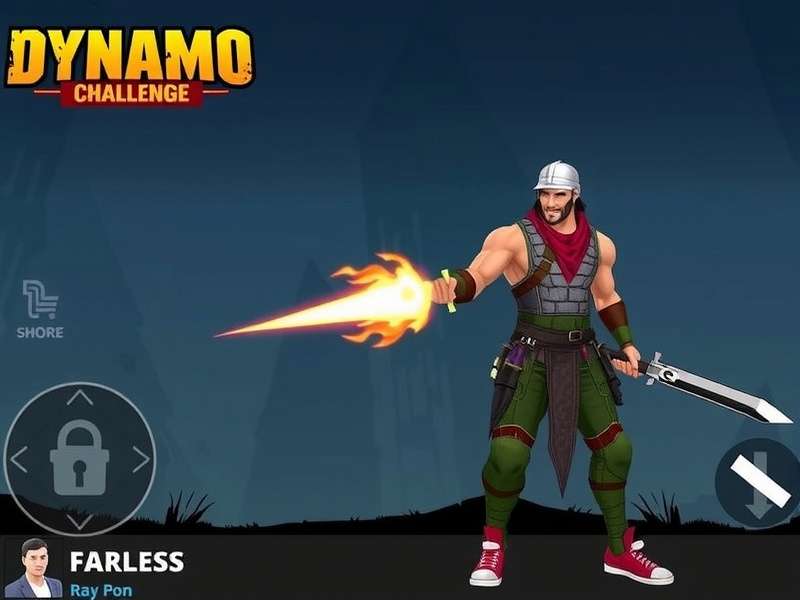 Dynamo Warrior Challenge gameplay screenshot